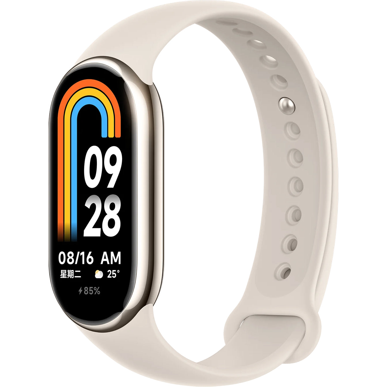 Xiaomi Mi Smart Band 8 Fitness Bracelet, Gold BHR7166GL