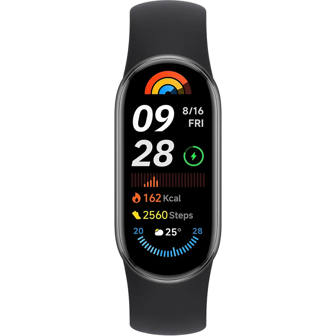 Xiaomi Mi Smart Band 9 Fitness Bracelet, Black BHR8337GL