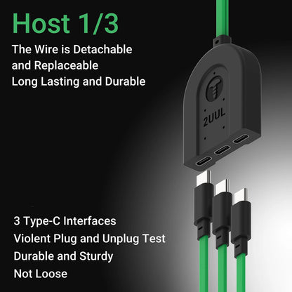 2UUL PW02 Power Cable for Apple iPhone / Android Series