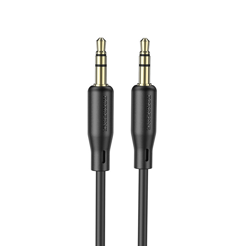 Audio Cable 3.5mm - 3.5mm Borofone BL18, 1m, Black