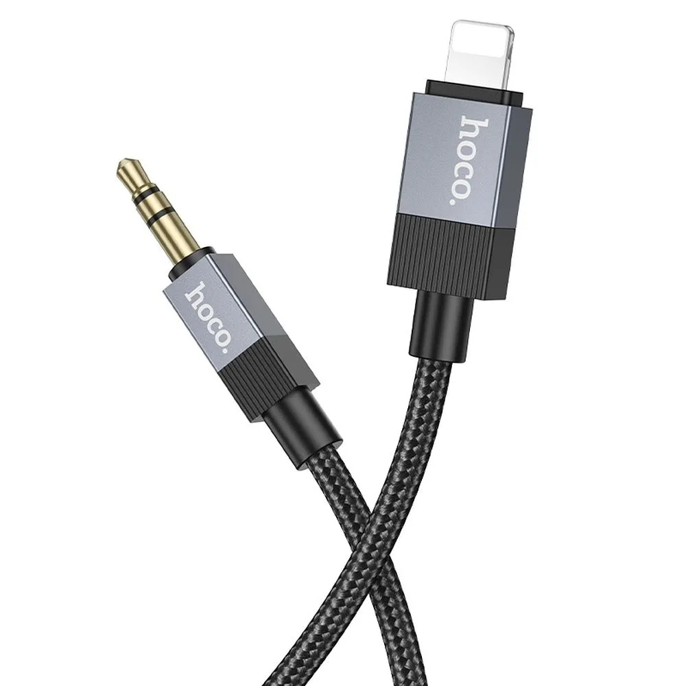 Lightning Audio Cable - 3.5mm HOCO UPA32A, 1m, Black