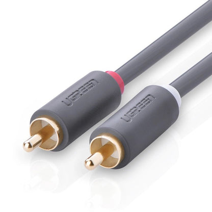 UGREEN AV104 Audio Cable, 2 x RCA - 2 x RCA, 2m, Black