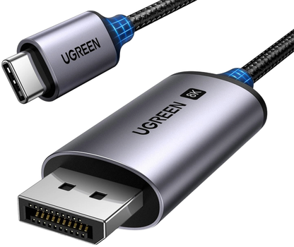 USB-C Audio and Video Cable - DisplayPort UGREEN CM556 (25157), 1m, Gray