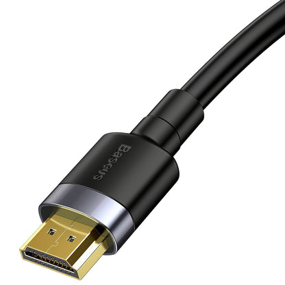 Baseus Coffee Video Cable, HDMI - HDMI, 4K, 1m, Black CADKLF-E01