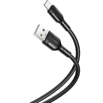 USB-A to USB-C Data and Charging Cable BLUE Power BNB212, 18W, 1m, Black