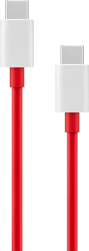 Data and Charging Cable USB-C - USB-C OnePlus DL152, 150W, 1m, Red 5461100529