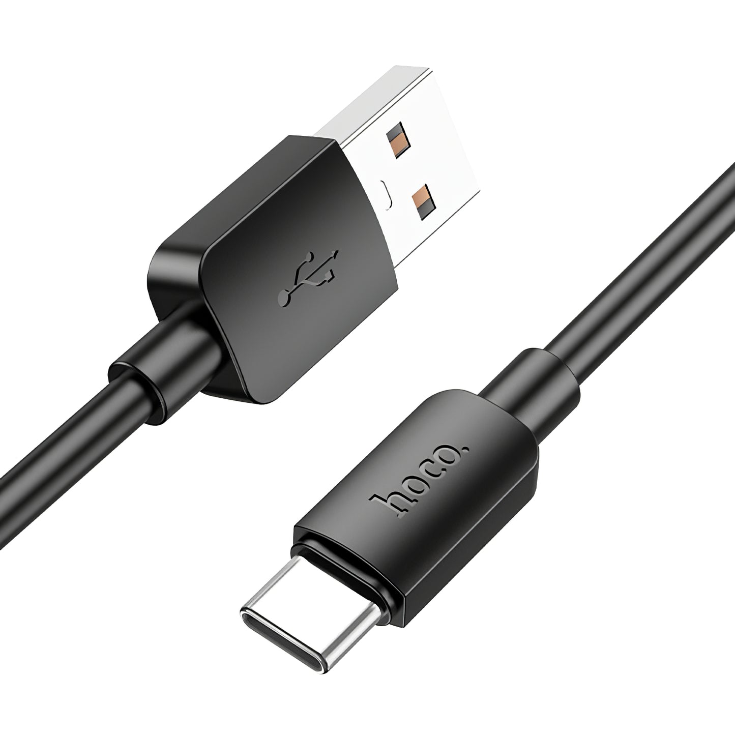USB-A to USB-C Data and Charging Cable HOCO X96, 27W, 0.25m, Black