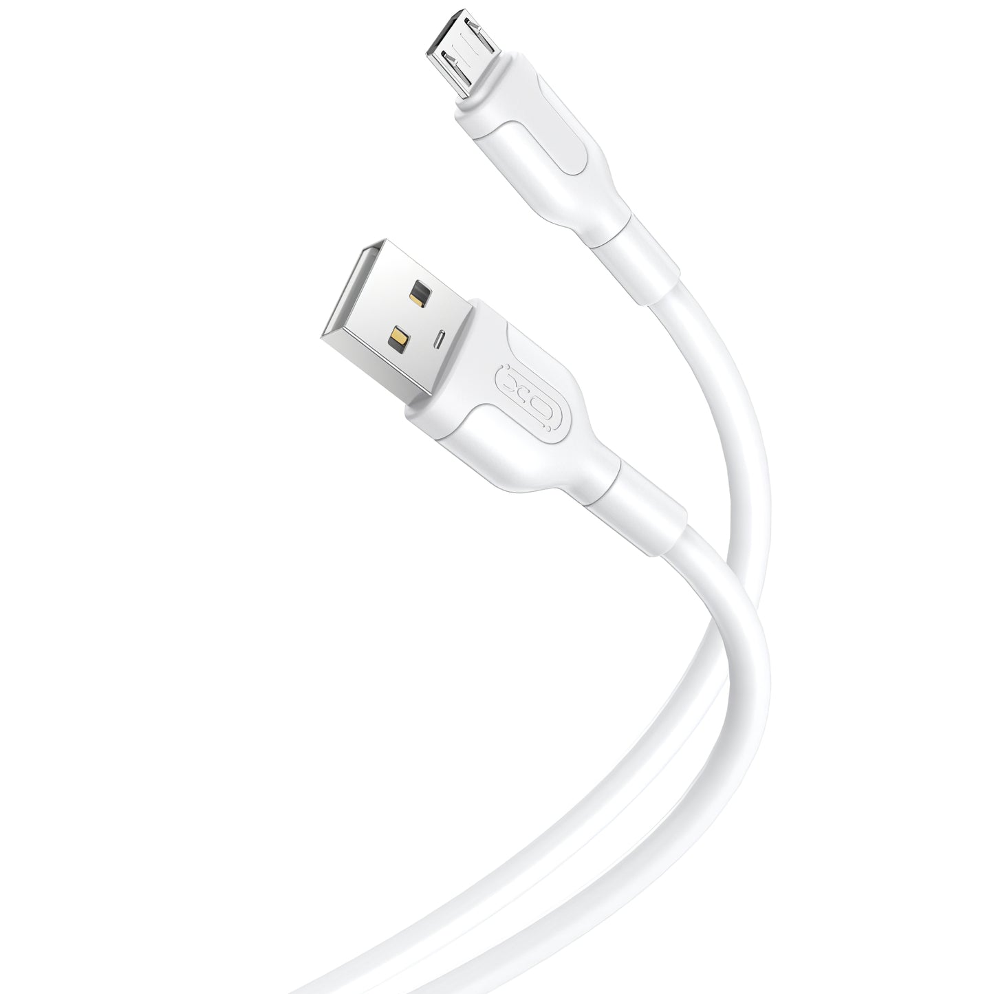 USB-A to microUSB Data and Charging Cable XO Design NB212, 18W, 1m, White