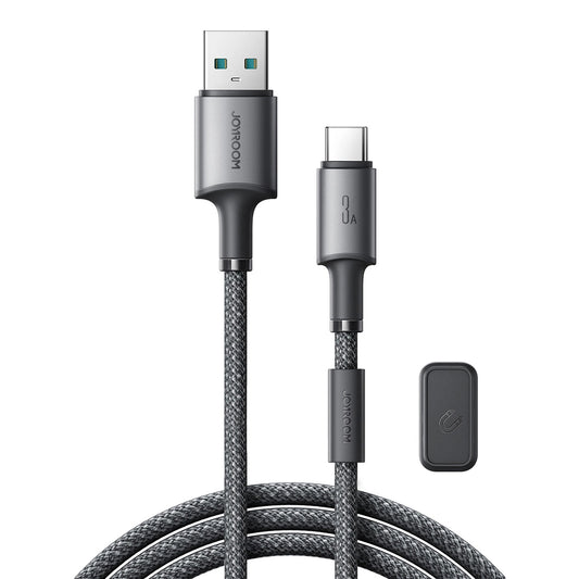 USB-A to USB-C Data and Charging Cable Joyroom S-A50, 60W, 1.2m, Gray