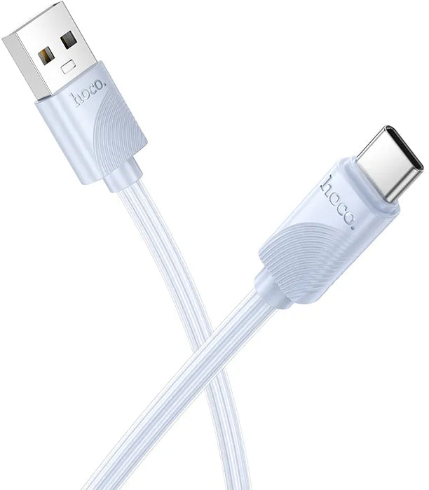 USB-A to USB-C Data and Charging Cable HOCO X114, 18W, 1m, Blue