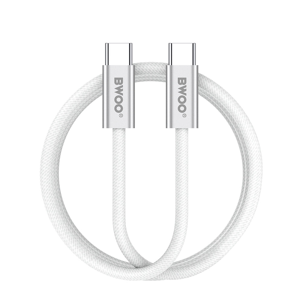USB-C Data and Charging Cable - USB-C BWOO BO-X317C, 240W, 1m, White