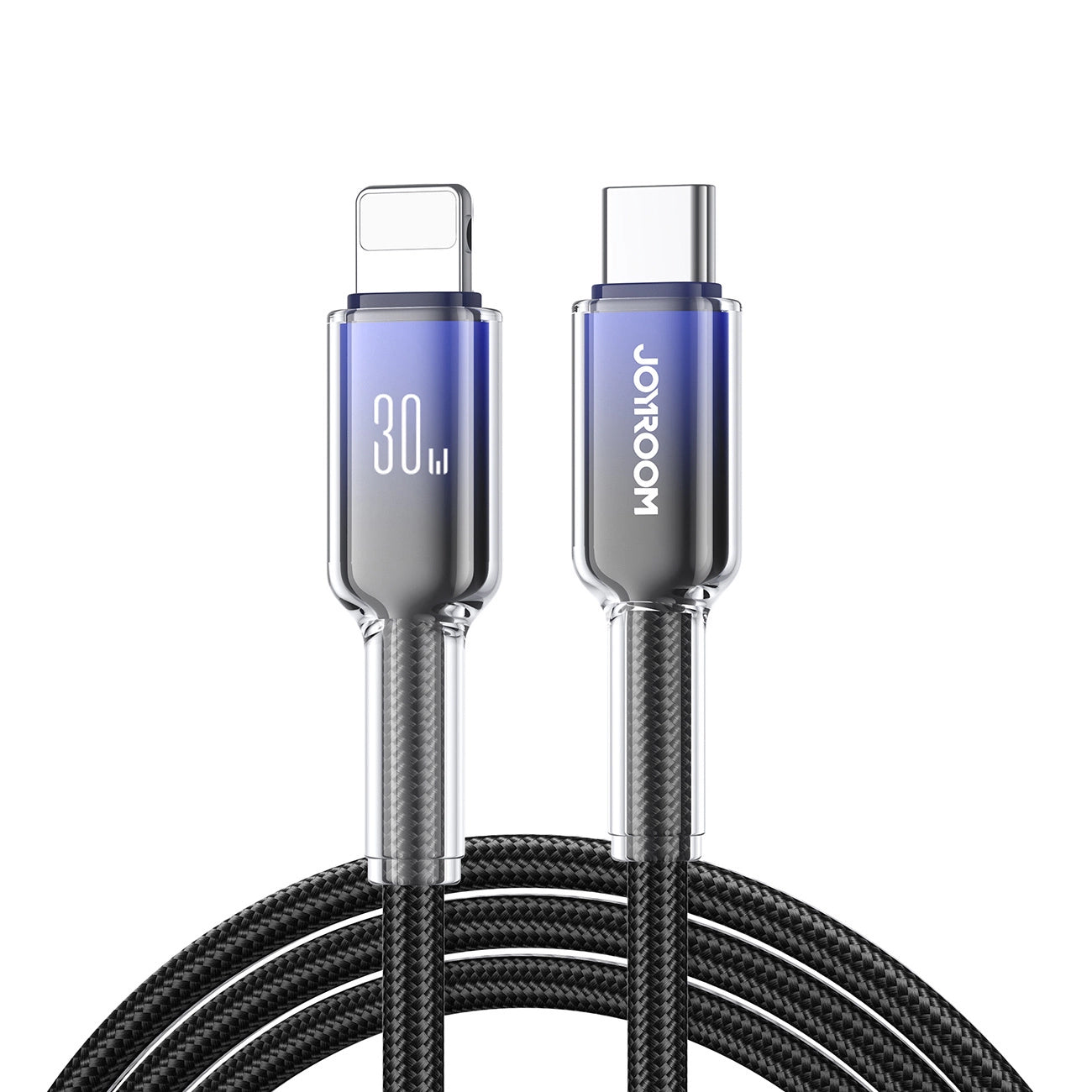 USB-C to Lightning Data and Charging Cable Joyroom S-A42, 30W, 1.2m, Black
