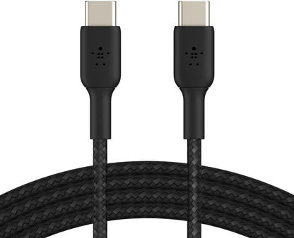 USB-C Data and Charging Cable - USB-C Belkin BoostCharge Pro, 60W, 2m, Black CAB004bt2MBK