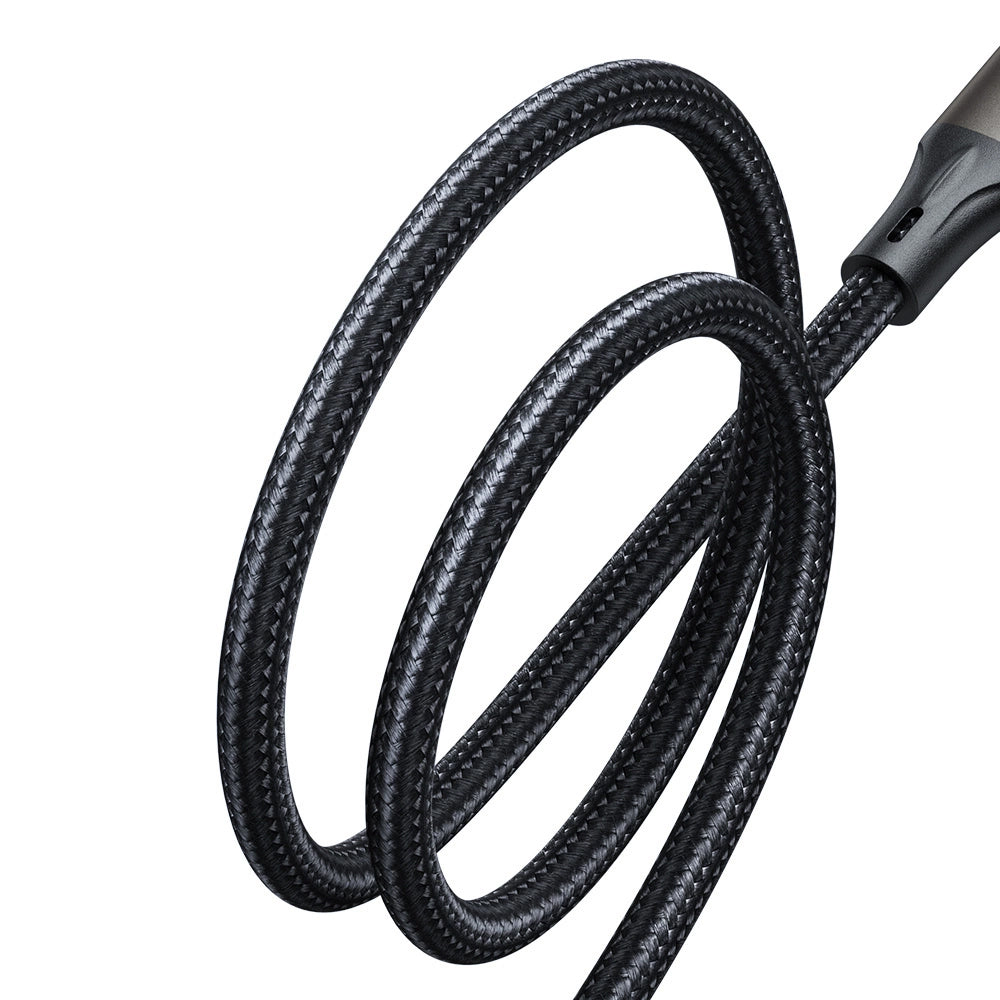 USB-C Data and Charging Cable - USB-C Joyroom S-A25 Light-Speed, 100W, 1.2m, Black