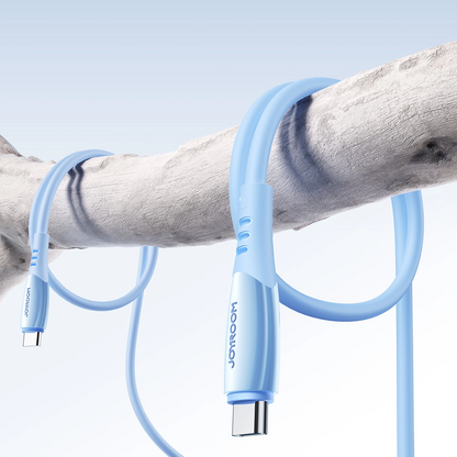 USB-C Data and Charging Cable - USB-C Joyroom S-A59 Vibrant, 60W, 1.2m, Blue