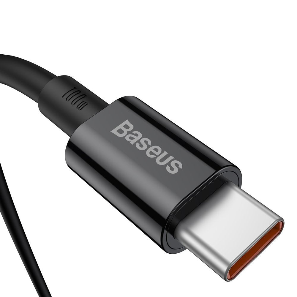 Data and Charging Cable USB-C - USB-C Baseus Superior Series, 100W, 1m, Black CATYS-B01