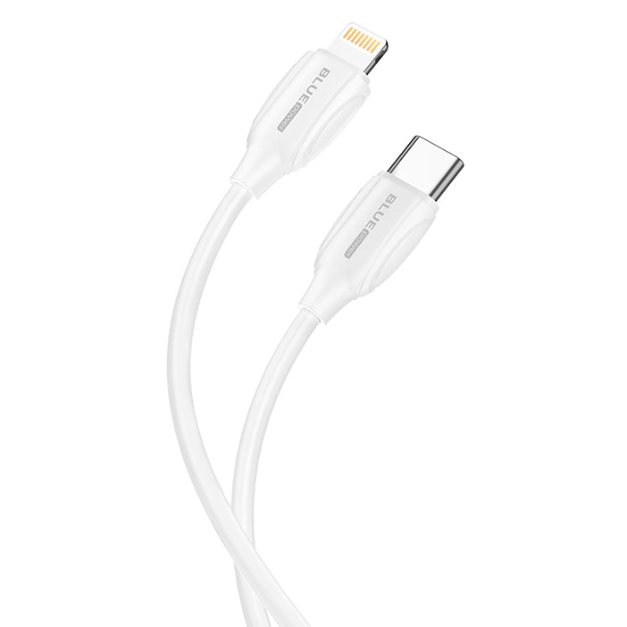 USB-C Data and Charging Cable - Lightning BLUE Power B2BX19, 18W, 2m, White