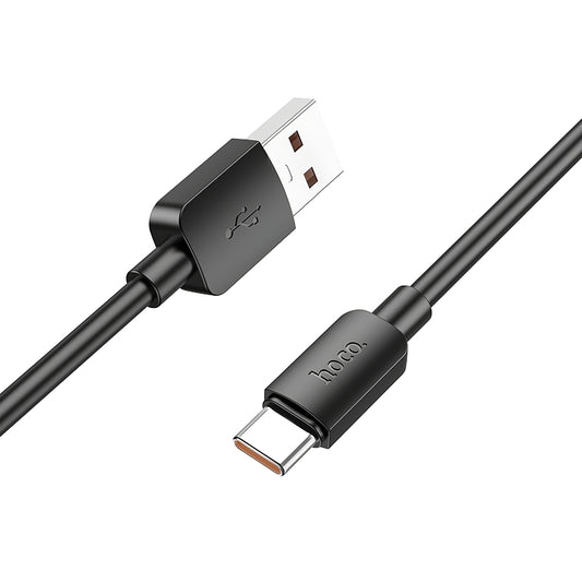 HOCO X96 USB-A - USB-C Data and Charging Cable, 100W, 1m, Black