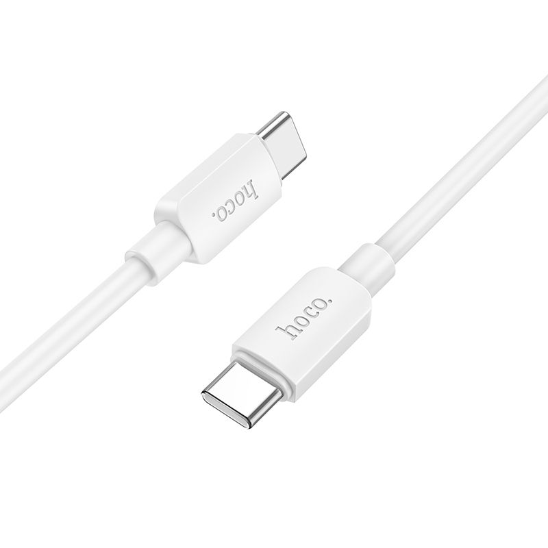 USB-C - USB-C HOCO X96 Data and Charging Cable, 60W, 1m, White