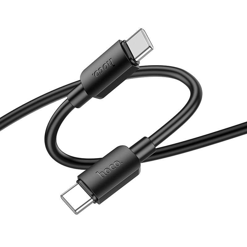 Data and Charging Cable USB-C - USB-C HOCO X96, 60W, 1m, Black