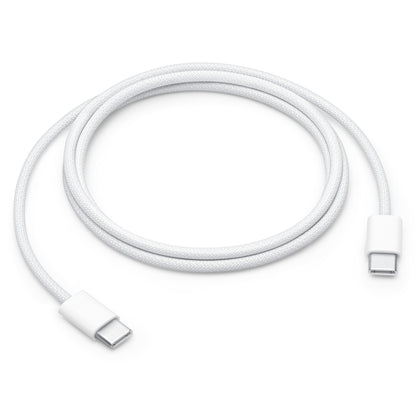 Data and Charging Cable USB-C - USB-C Apple, 60W, 1m, White MQKJ3ZM/A