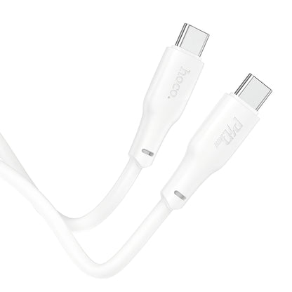 Data and Charging Cable USB-C - USB-C HOCO X93, 240W, 1m, White