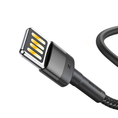 Data and Charging Cable USB-A - Lightning Baseus Coffee, 18W, 2m, Gray CALKLF-HG1