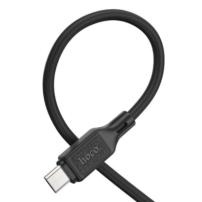 HOCO X90 USB-A - microUSB Data and Charging Cable, 18W, 1m, Black