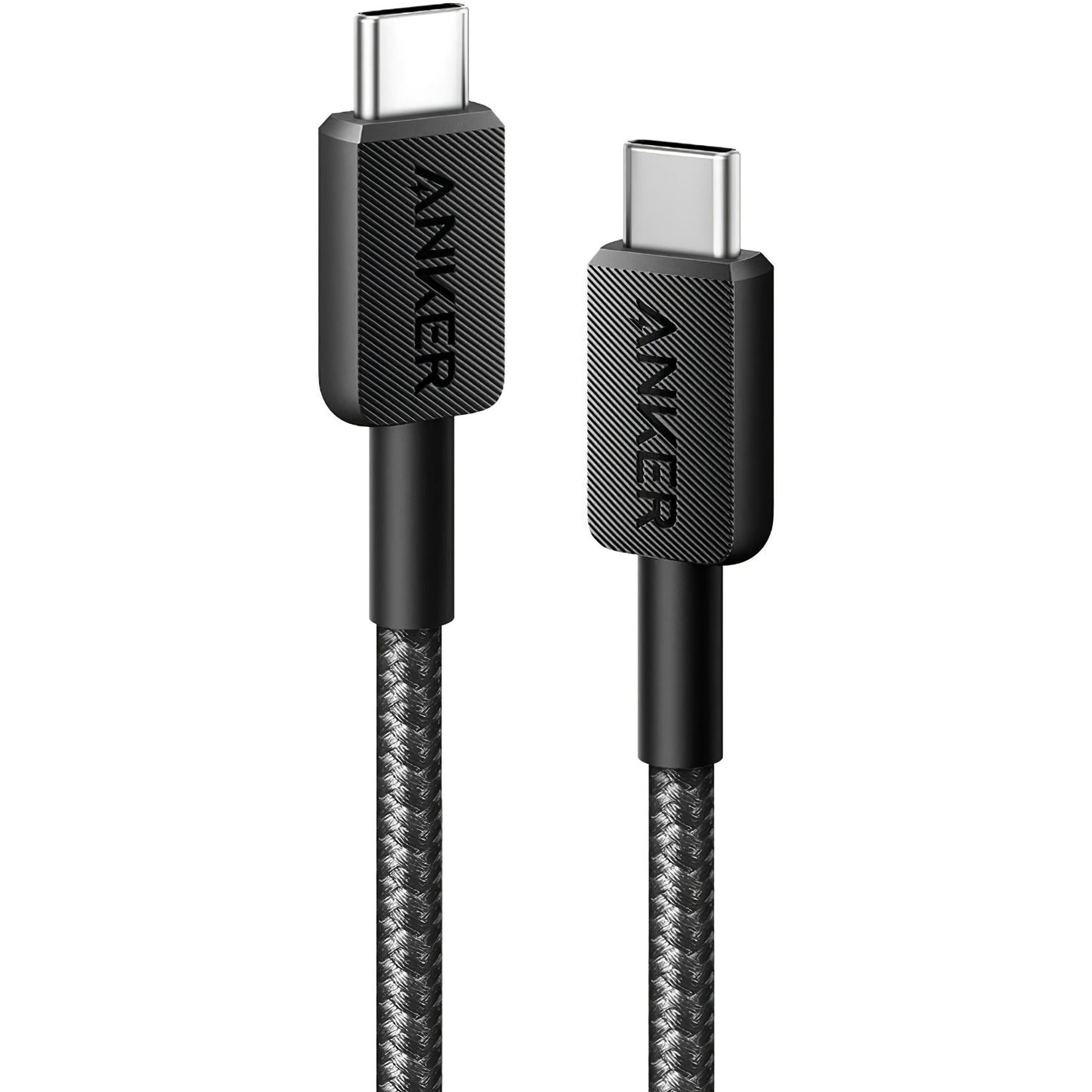 Data and Charging Cable USB-C - USB-C Anker 322, 60W, 1.8m, Black A81F6G11