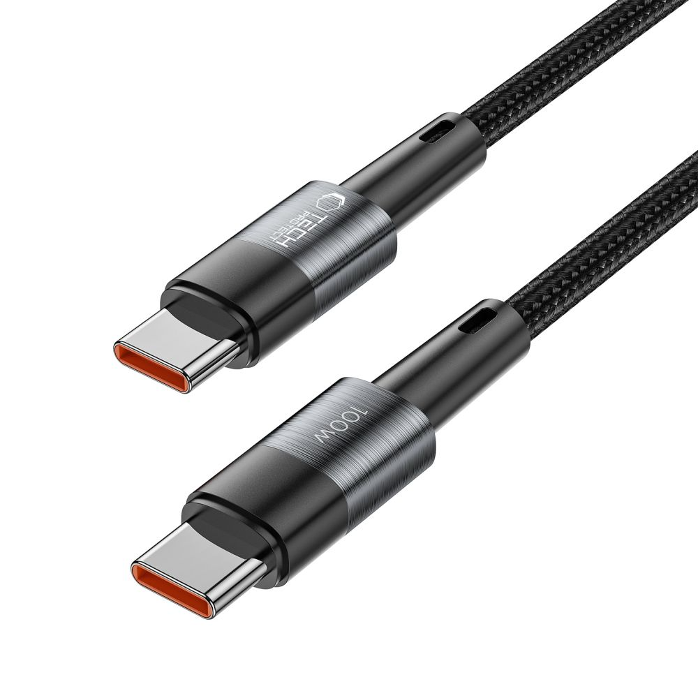 USB-C Data and Charging Cable - USB-C Tech-Protect Ultraboost, 100W, 3m, Gray