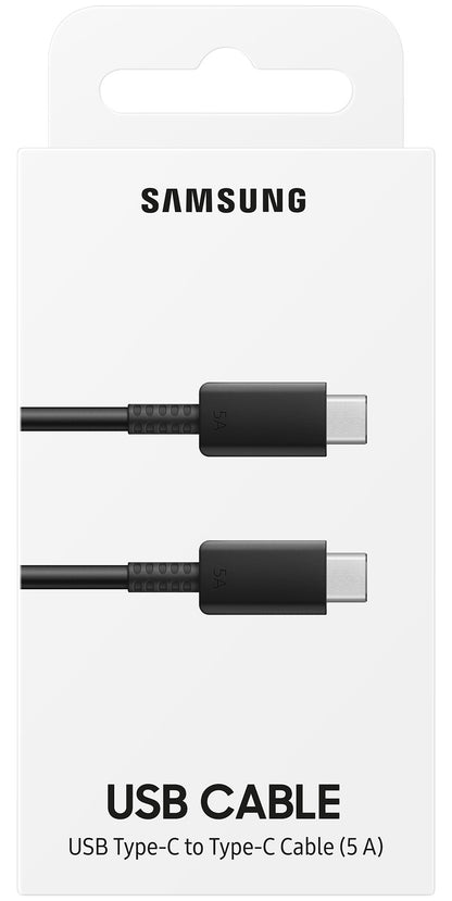 Data and Charging Cable USB-C - USB-C Samsung EP-DN975, 100W, 1m, Black EP-DN975BBEGWW