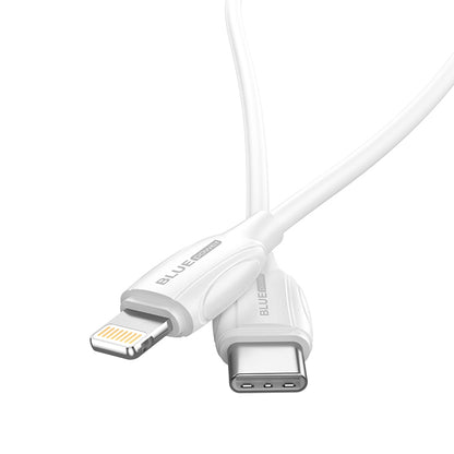 USB-C Data and Charging Cable - Lightning BLUE Power B2BX19, 18W, 2m, White