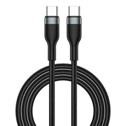 USB-C Data and Charging Cable - USB-C WiWu Wi-C017, 100W, 1.2m, Black