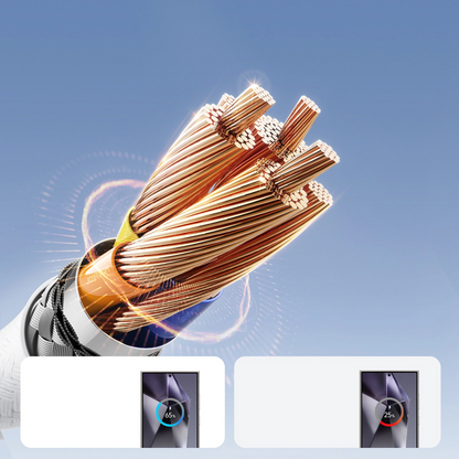 USB-A to USB-C Data and Charging Cable Joyroom S-A28 Flash, 18W, 1m, White