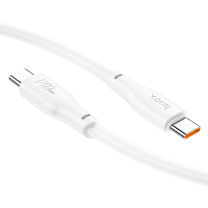 Data and Charging Cable USB-C - USB-C HOCO X93, 240W, 2m, White