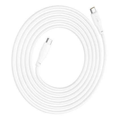 Data and Charging Cable USB-C - USB-C HOCO X93, 100W, 2m, White