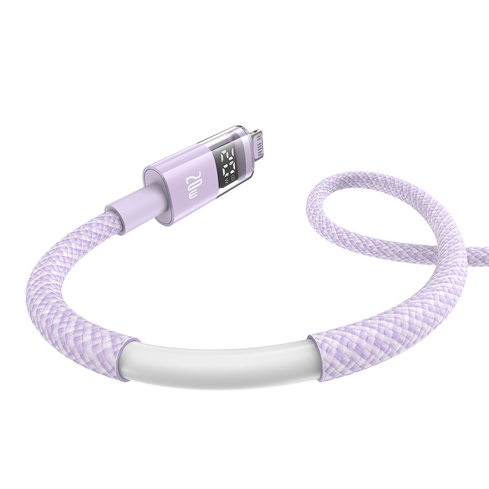 USB-C to USB-C Data and Charging Cable Baseus Display 2, 100W, 1m, Purple P10382702511-00