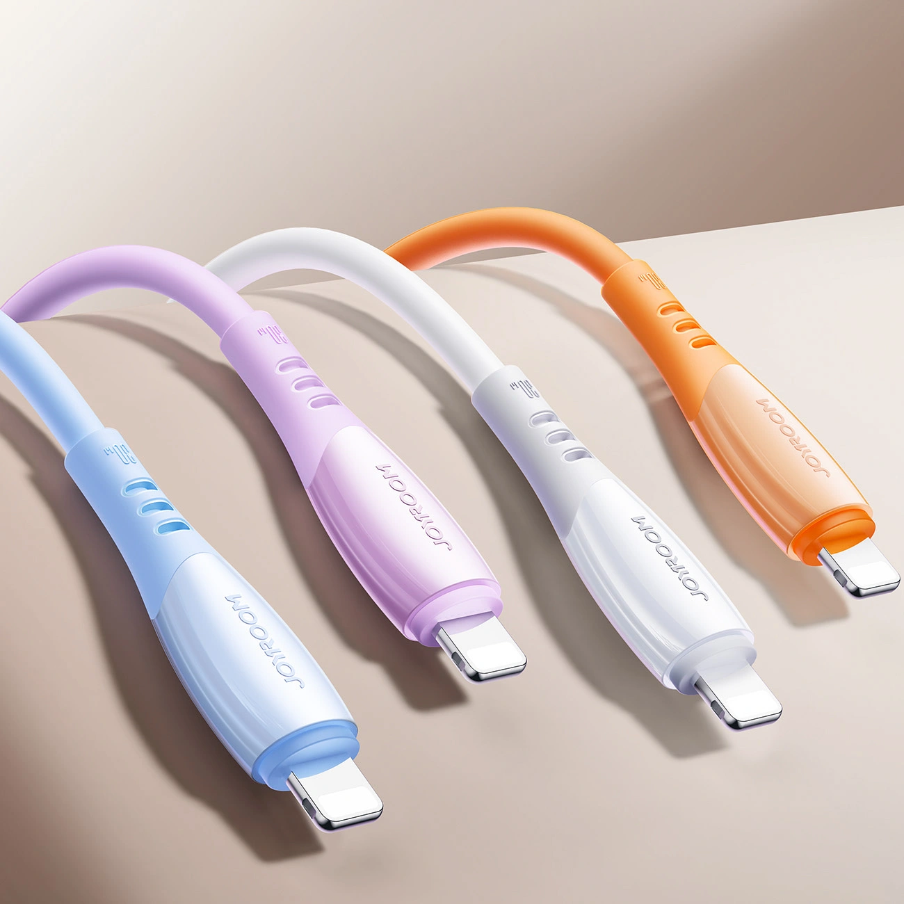USB-C to Lightning Data and Charging Cable Joyroom S-A59 Vibrant, 30W, 1.2m, Orange