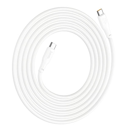 Data and Charging Cable USB-C - USB-C HOCO X93, 240W, 2m, White