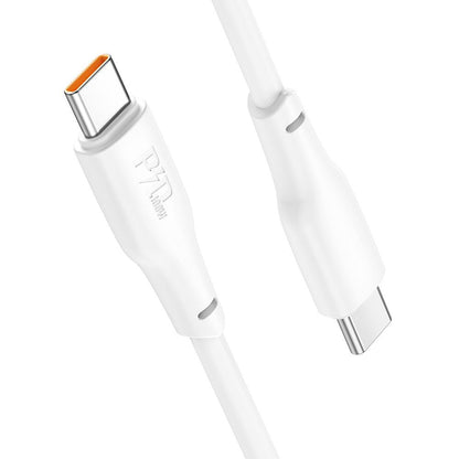 Data and Charging Cable USB-C - USB-C HOCO X93, 100W, 1m, White