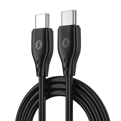 USB-C - USB-C WiWu Wi-C002 Data and Charging Cable, 67W, 1m, Black