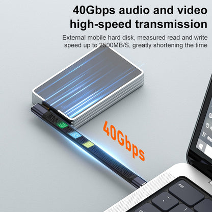 USB-C Data and Charging Cable - USB-C OEM Angled 8K Video Version 2, 240W, 0.15m, Black