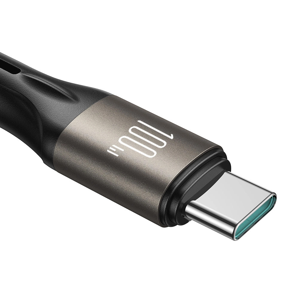 USB-C Data and Charging Cable - USB-C Joyroom S-A25 Light-Speed, 100W, 1.2m, Black
