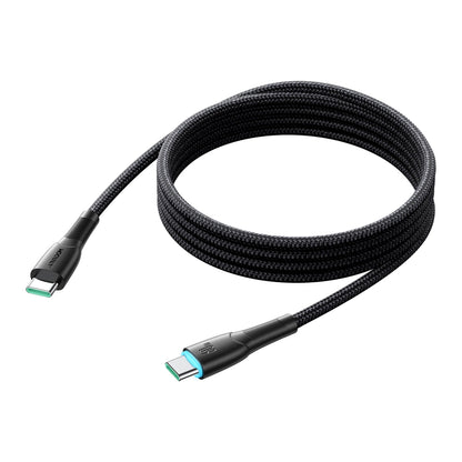 USB-C Data and Charging Cable - USB-C Joyroom S-A32, 60W, 1m, Black