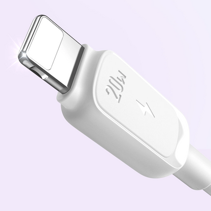 USB-C to Lightning Data and Charging Cable Joyroom S-A14, 30W, 1.2m, White