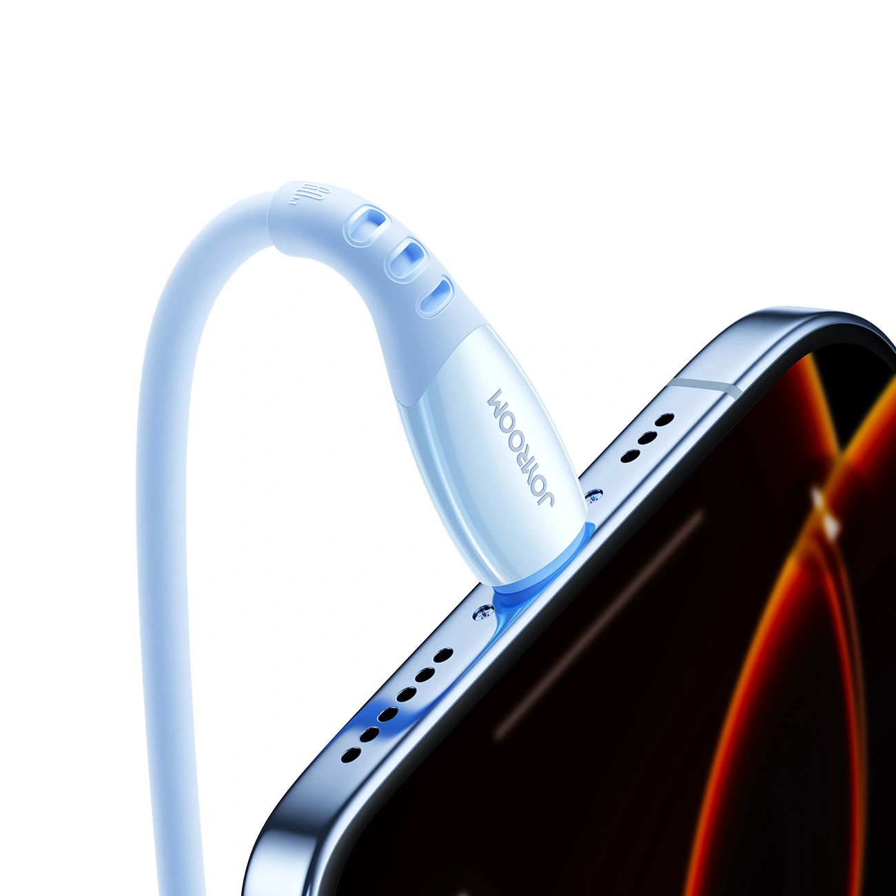 USB-C Data and Charging Cable - USB-C Joyroom S-A59 Vibrant, 60W, 1.2m, Blue
