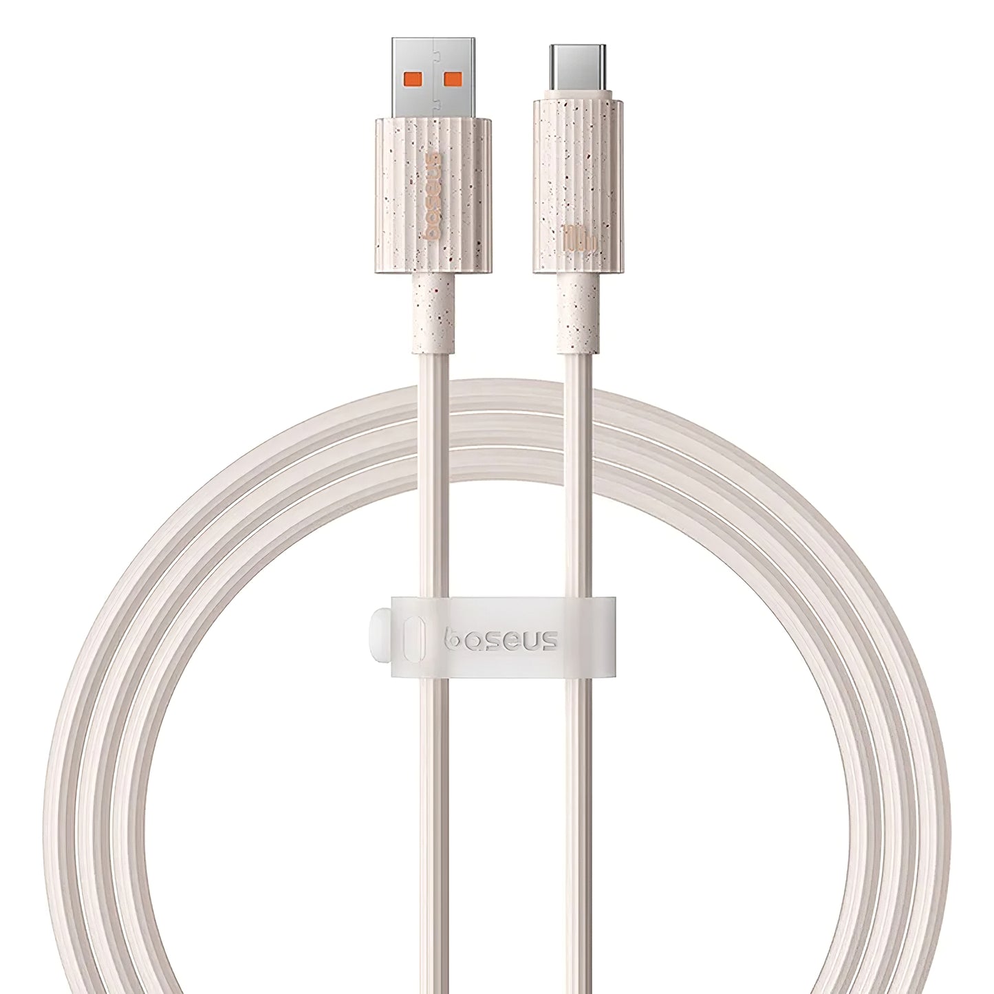 Data and Charging Cable USB-A - USB-C Baseus Habitat Series, 100W, 1m, Pink P10360203421-00