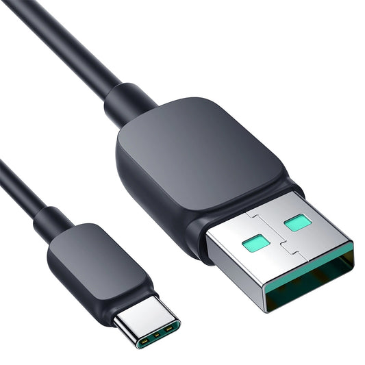 USB-A to USB-C Data and Charging Cable Joyroom A14, 18W, 1.2m, Black