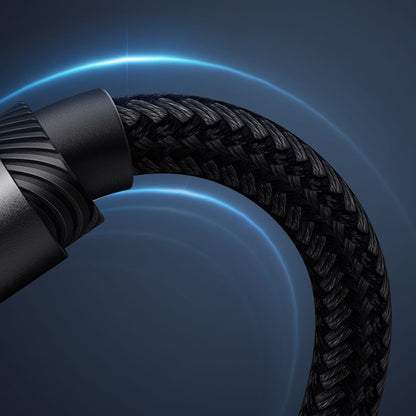USB-A to Lightning Data and Charging Cable ColorWay CW-CBUL004, 18W, 1m, Black