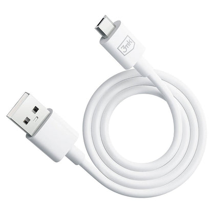 USB-A to microUSB Data and Charging Cable 3MK Hyper, 18W, 1.2m, Black